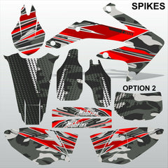 Honda CRF 450X 2005-2016 SPIKES motocross racing decals set MX graphics kit
