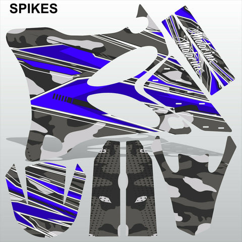 Yamaha YZ 85 2002-2014 SPIKES motocross racing decals set MX graphics kit