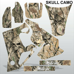 Honda CR80 1996-2002 SKULL CAMO motocross racing decals set MX graphics kit