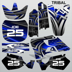 Yamaha YZ 125 250 1996-2001 TRIBAL motocross racing decals set MX graphics kit