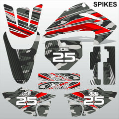 Honda CRF 150-230 2003-2007 SPIKES motocross racing decals set MX graphics kit