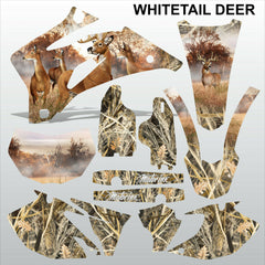 Yamaha WR 450F 2007-2011 WHITETAIL DEER motocross racing decals set MX graphics