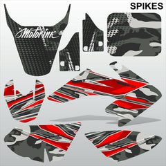 Honda CRF 50 2004-2016 SPIKES motocross racing decals set MX graphics kit