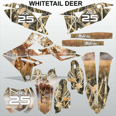 SUZUKI RMZ 450 2018-2021 WHITETAIL DEER motocross racing decals set MX graphics