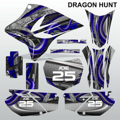 Yamaha TTR230 2005-2013 DRAGON HUNT motocross racing decals set MX graphics