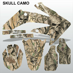 Honda CRF 250 2006-2007 SKULL CAMO motocross racing decals set MX graphics kit