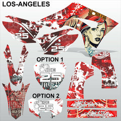HONDA CRF 450RL 450L 2019-2022 LOS-ANGELES motocross racing decals MX graphics