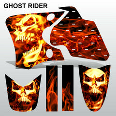 Yamaha TTR 90 1999-2007 GHOST RIDER motocross racing decals set MX graphics