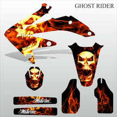 Honda CRF 450 2008 GHOST RIDER motocross decals set MX graphics kit