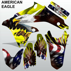 Suzuki RMX 450Z 2011-2013 AMERICAN EAGLE motocross racing decals set MX graphics