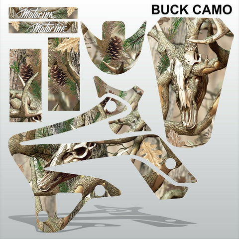 TM MX 125 250 300 450 2008-2014 BUCK CAMO motocross decals set MX graphics kit