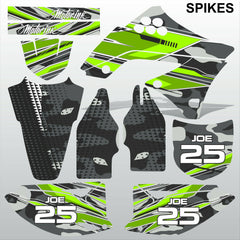 Kawasaki KXF 450 2009-2011 SPIKES motocross racing decals set MX graphics kit