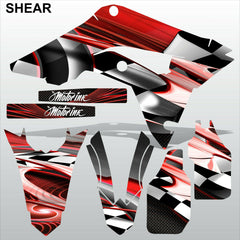 HONDA CR 250 450 2018-2021 SHEAR motocross racing decals set MX graphics kit