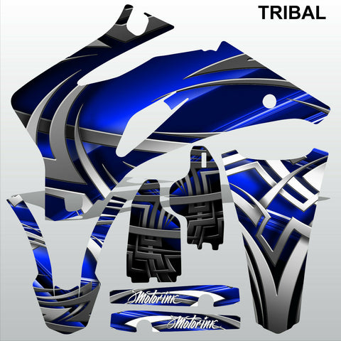 Yamaha WR 250F 2007-2013 TRIBAL motocross racing decals set MX graphics kit