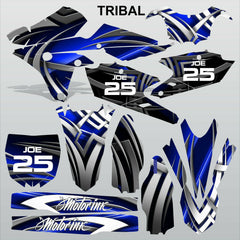 Yamaha YZF 250 450 2014 TRIBAL motocross decals racing set MX graphics kit