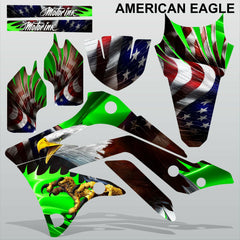 Kawasaki KXF 450 2012-2014 AMERICAN EAGLE motocross racing decals MX graphics