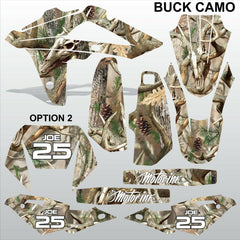 HUSQVARNA CR WR 125 2009-2013 BUCK CAMO motocross decals set MX graphics kit