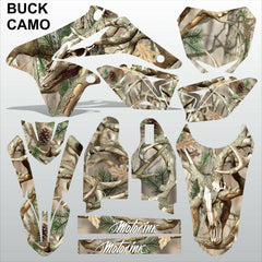 SUZUKI RMZ 250 2010-2018 BUCK CAMO motocross racing decals set MX graphics kit