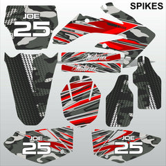 Honda CRF 250 2004-2005 SPIKES motocross racing decals set MX graphics kit