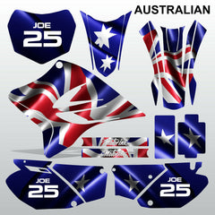 Yamaha TTR230 2005-2020 AUSTRALIAN motocross racing decals set MX graphics