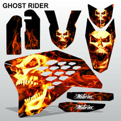 KTM SX 2007-2010 GHOST RIDER motocross decals racing stripes set MX graphics