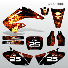 Honda CR125 CR250 02-07 GHOST RIDER motocross decals set MX graphics kit