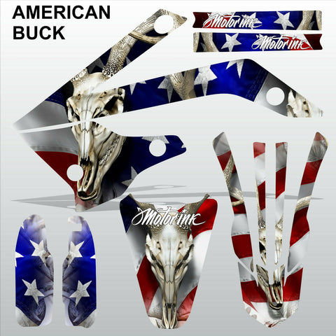 ТМ RACING 85 2013-2021 AMERICAN BUCK motocross racing decals set MX graphics kit