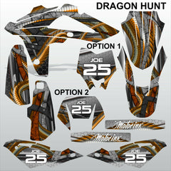 HUSQVARNA CR WR 125 2009-2013 DRAGON HUNT motocross decals set MX graphics kit