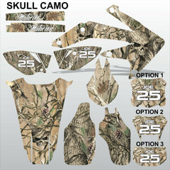 Honda CRF 450X 2005-2016 SKULL CAMO motocross racing decals set MX graphics kit