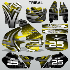 Suzuki RM 125-250 1999 2000 TRIBAL motocross racing decals set MX graphics kit