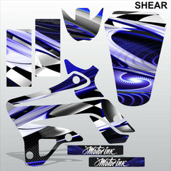 TM MX 125 250 300 450 2008-2014 SHEAR motocross decals set MX graphics kit