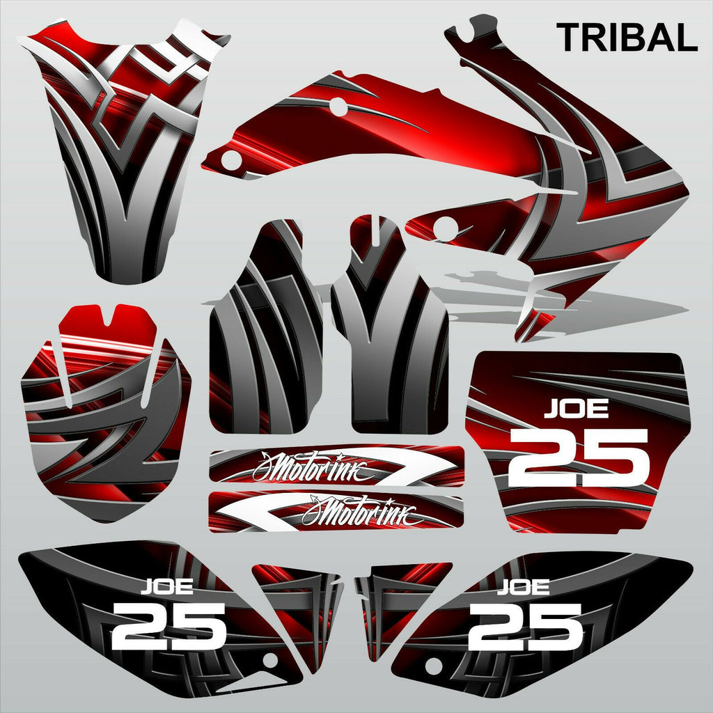 Honda CRF 450 2005-2007 TRIBAL racing motocross decals set MX graphics kit