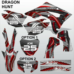 HONDA CRF 450RL 450L 2019-2022 DRAGON HUNT motocross racing decals MX graphics