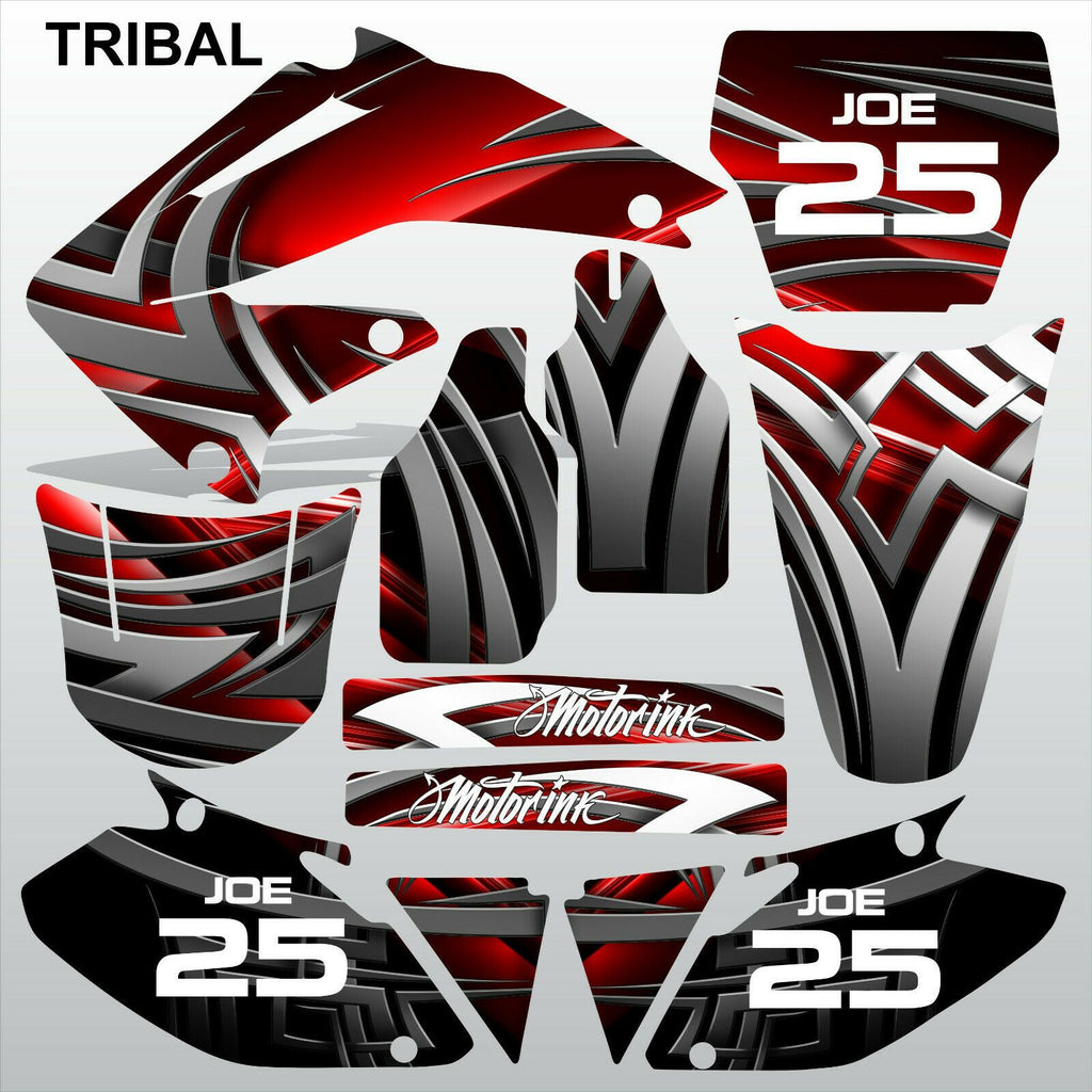 Honda CRF 450 2002-2004 TRIBAL racing motocross decals set MX graphics kit