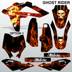 HUSQVARNA CR WR 125 2009-2013 GHOST RIDER motocross decals set MX graphics kit