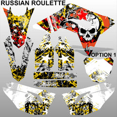 HONDA CR 250 450 2018-2021 RUSSIAN ROULETTE motocross racing decals MX graphics