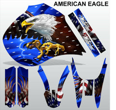 Yamaha TTR600 1997-2005 AMERICAN EAGLE motocross racing decals set MX graphics