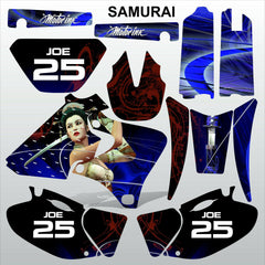 Yamaha WRF 250 426 1998-2002 SAMURAI motocross decals set MX graphics kit