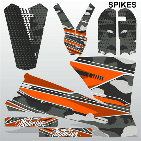 KTM SX 85-105 2003-2005 SPIKES motocross racing decals set MX graphics kit