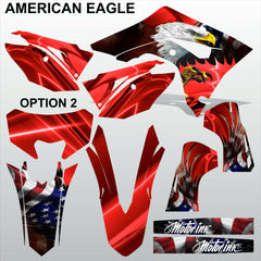 HONDA CRF 450RL 450L 2019-2022 AMERICAN EAGLE motocross decals MX graphics kit