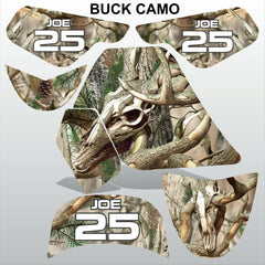 Yamaha PW50 1992-2019 BUCK CAMO motocross racing decals set MX graphics kit