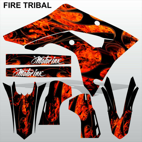 HONDA CRF 450RL 450L 2019-2022 FIRE TRIBAL motocross racing decals MX graphics