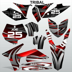 KTM SXF 2011 2012 TRIBAL motocross racing decals stripes set MX graphics kit