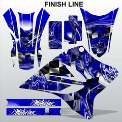 Yamaha TTR230 2005-2020 FINISH LINE motocross racing decals set MX graphics kit