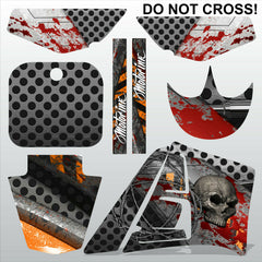COBRA KING 50 2002-2005 DO NOT CROSS motocross racing decals set MX graphics kit