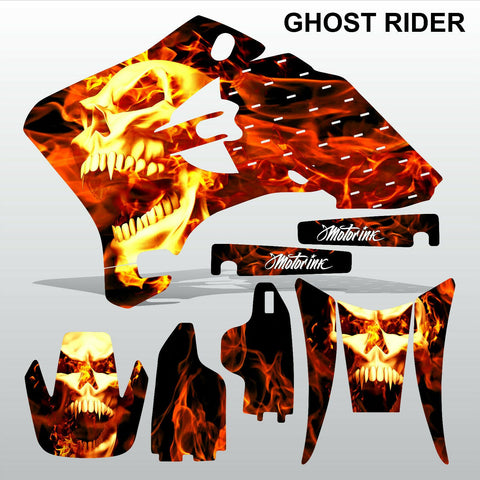 Yamaha WR 250 450 2005-2006 GHOST RIDER motocross decals set MX graphics kit