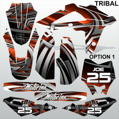 HUSQVARNA CR WR 125 2009-2013 TRIBAL motocross racing decals set MX graphics kit