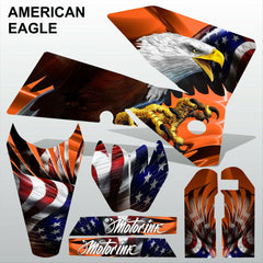 KTM EXC 2005-2007 AMERICAN EAGLE motocross decals stripes racing set MX graphics