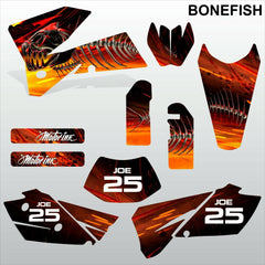 KTM EXC 2004 BONEFISH motocross decals racing stripes set MX graphics kit