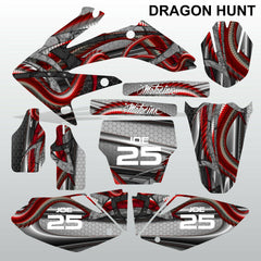 Honda CRF 250 2004-2005 DRAGON HUNT motocross decals MX graphics kit